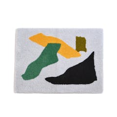 Sandy Yang "collage" Rug (Light Gray)